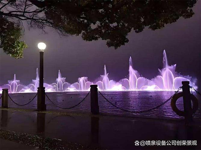漂浮喷泉工程案例